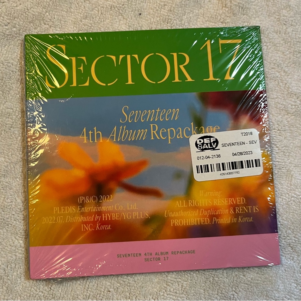 SEVENTEEN - SEVENTEEN 4th Album Repackage 'SECTOR 17’ (COMPACT Ver.) (CD)